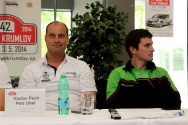 Rallye Český Krumlov: Tisková konference před startem
